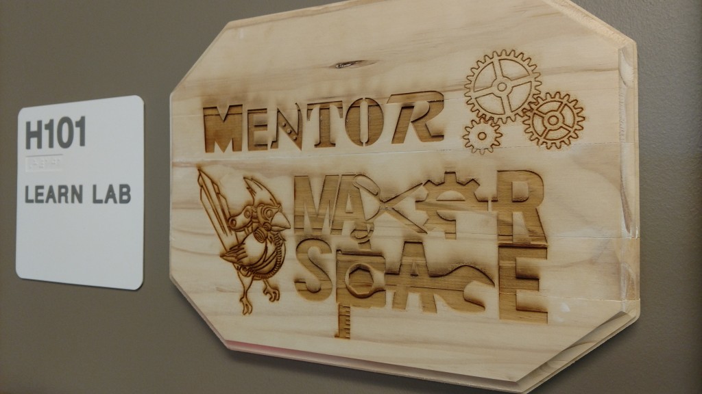 Makerspace sign image