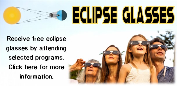attend a select program to receive a pair of eclipse glasses