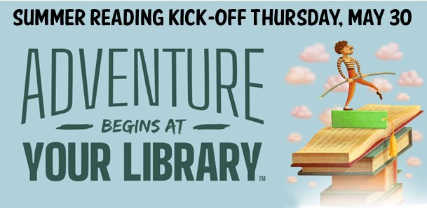 summer reading kick off with outback ray at the main library on may 30